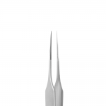 Professional eyelash tweezers (straight) EXPERT (TE-40/10) Staleks