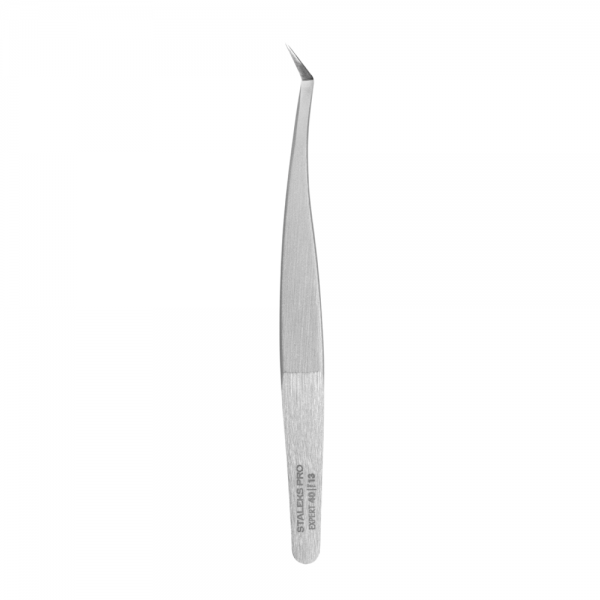 Professional eyelash tweezers EXPERT (TE-40/13) Staleks