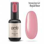 UV/LED Strong Iron Gel Royal Rose 8 ml. PNB