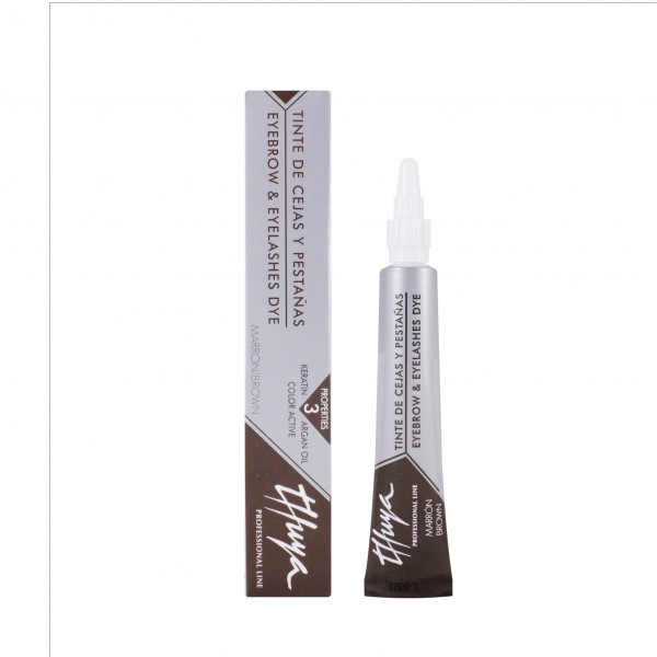 Eyebrow and eyelash dye (brown) 14 ml. Thuya