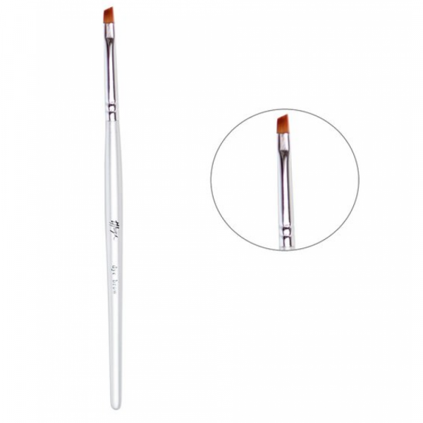 Eyebrow and eyelash tinting brush (beveled cut) Thuya