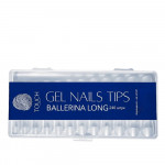 TOUCH Gel Nail Tips, Ballerina long (240 pcs)