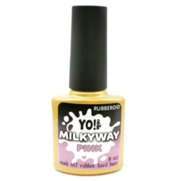 Yo!Nails Milkyway PINK Soak Off Hard Base, 8 ml