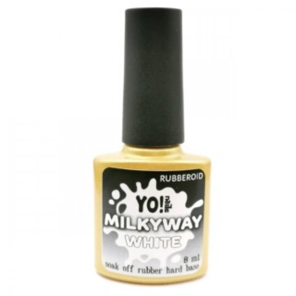 Yo!Nails Milkyway WHITE Soak Off Hard Base, 8 мл