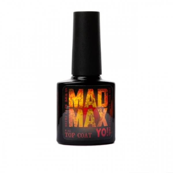 Yo!Nails Top Mad Max без УФ фильтров, 8 мл