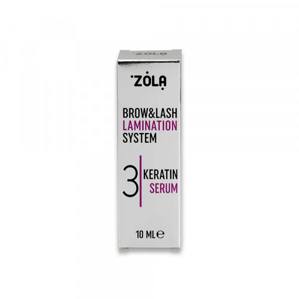 Brow&Lash Lamination System 03 Keratin Serum 10 ml. ZOLA