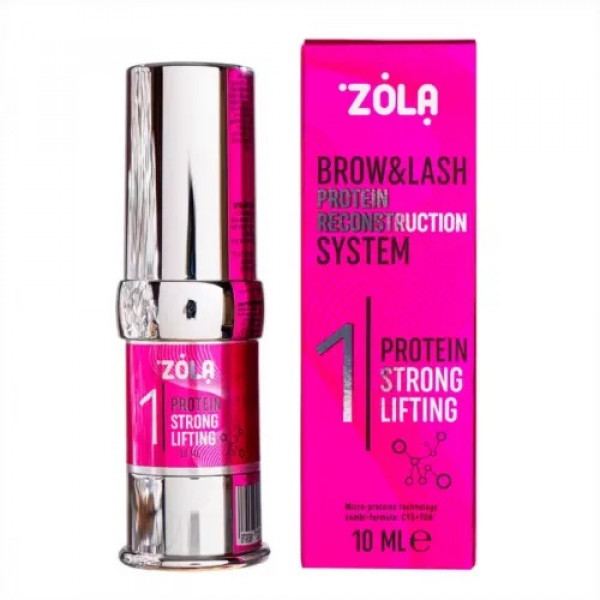 Brow&Lash Protein Reconstruction System 01 Protein Strong Lifting ZOLA, 10 ml