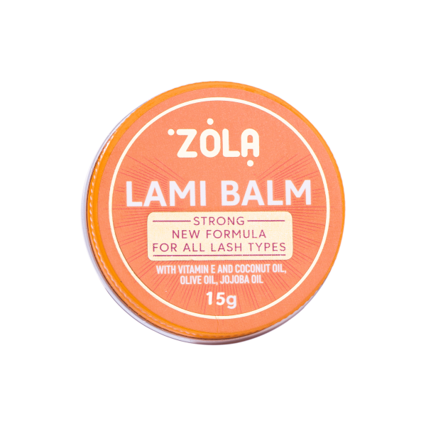 LAMI BALM ORANGE 15 ml. (new formula FOR ALL LASHES TYPES) ZOLA 