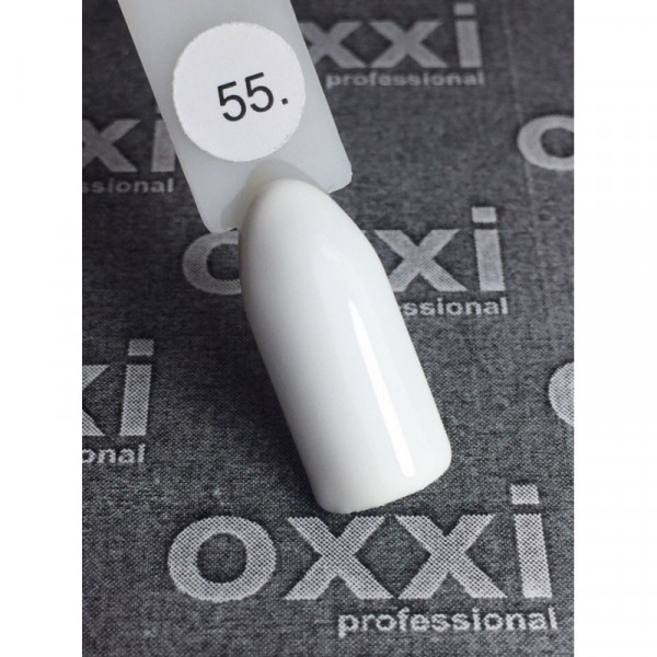 Gel polish Oxxi 10 ml № 055  (White french)