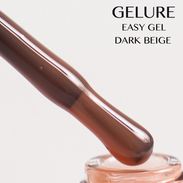 Easy gel Dark Beige 15 ml. Gelure