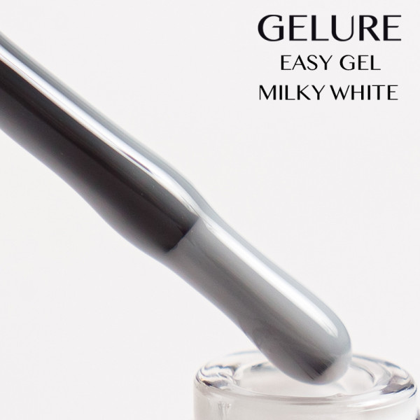 Easy gel Milky White 15 ml. Gelure