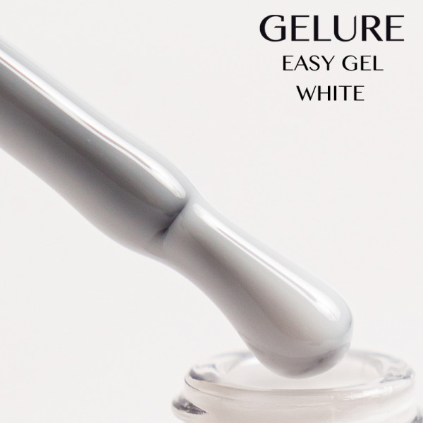 Easy gel White 15 ml. Gelure