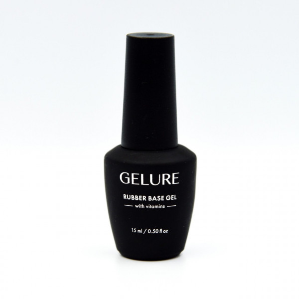 Rubber Base Gel with Vitamins GELURE 15 ml. x 10 (10 units)