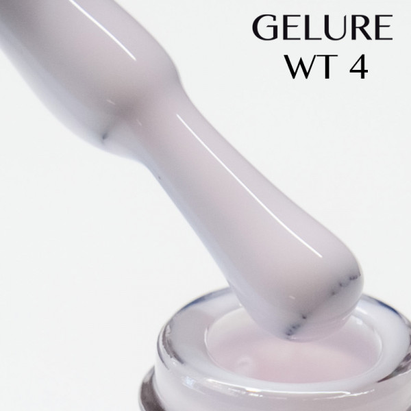 Гель-лак 8 ml. Gelure WT 4 (white pink)