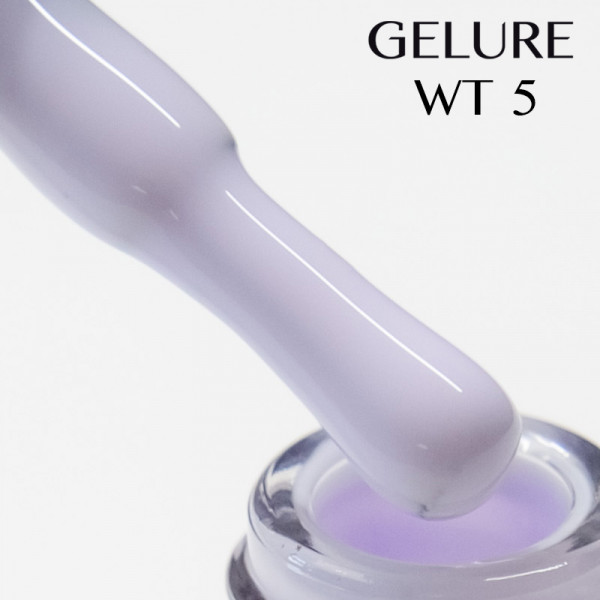 Gel Polish 15 ml. Gelure WT 5 (white purple)
