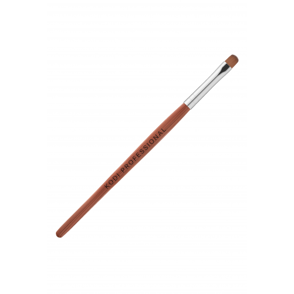 Brush for gel modeling №7/E (handle: wooden) Kodi Professional