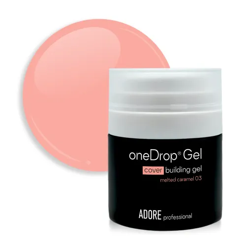 Gel Builder One Drop Gel No. 03 - melted caramel 30 г ADORE