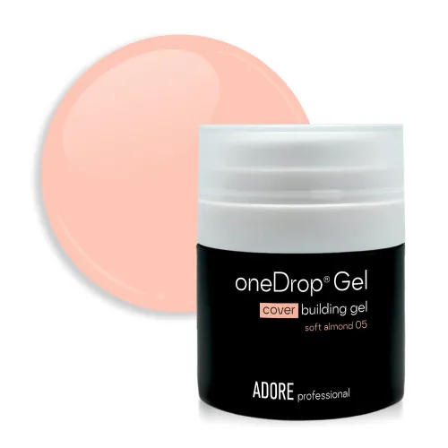 Gel Builder One Drop Gel No. 05 - soft almond 30 г ADORE