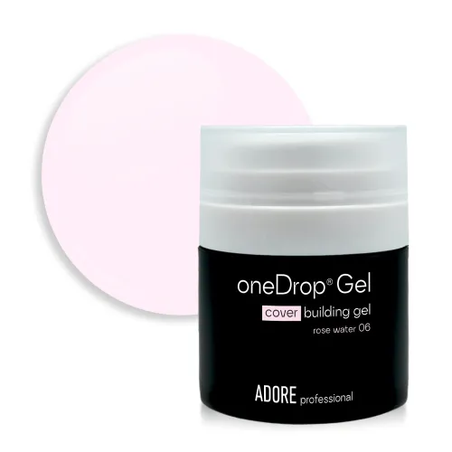 Gel Builder One Drop Gel No. 06 - rose water 30 g ADORE