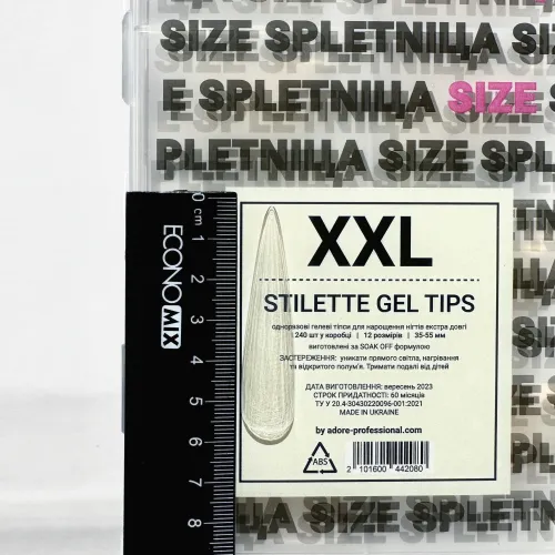 XXL STILETTE Gel Tips ADORE