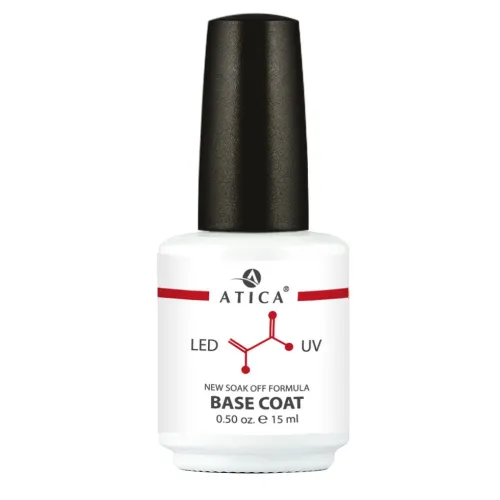 Base Gel clear (soak off) 15 ml ATICA