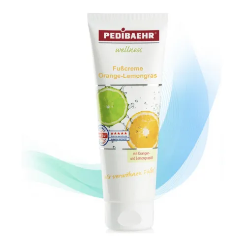 Foot cream with orange and lime oil BAEHR, 30 ml (11560)