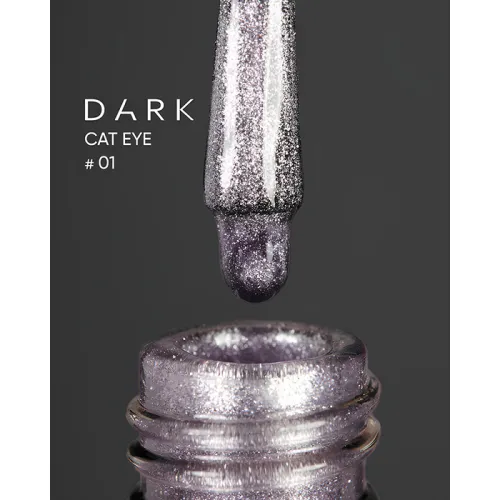 DARK gel polish Cat Eye 01, 10 ml