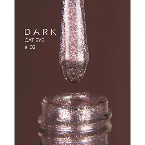 DARK gel polish Cat Eye 02, 10 ml