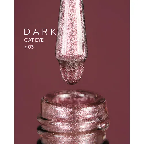 DARK gel polish Cat Eye 03, 10 ml