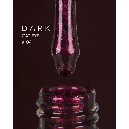 DARK gel polish Cat Eye 04, 10 ml