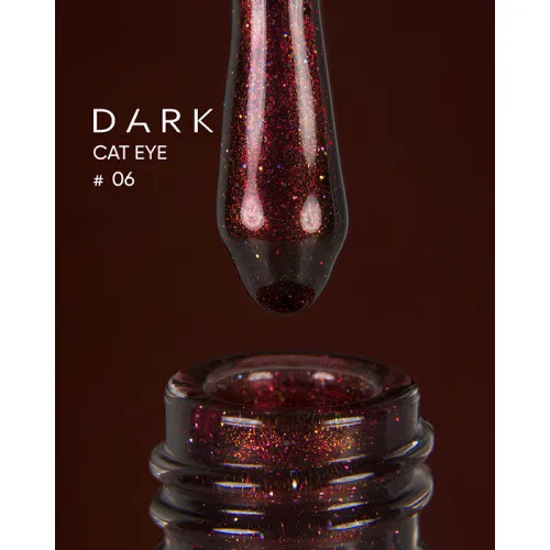 DARK gel polish Cat Eye 06, 10 ml