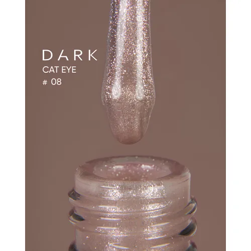 DARK gel polish Cat Eye 08, 10 ml
