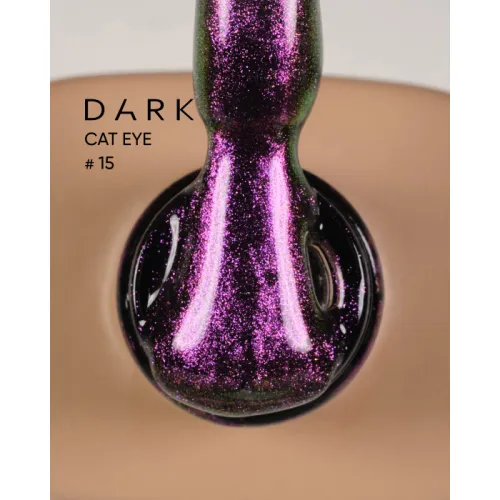 DARK gel polish Cat Eye 15, 6 ml