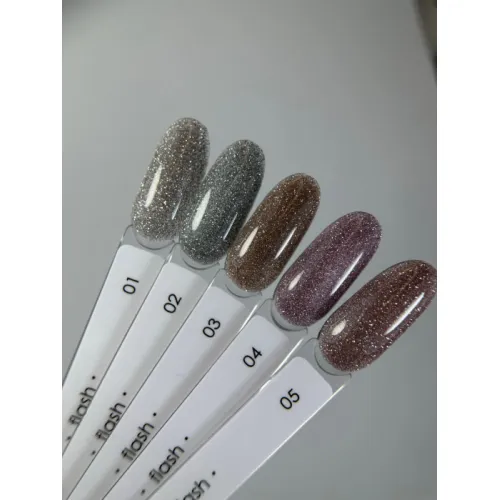 Dark Gel Polish Flash 01, 10 ml