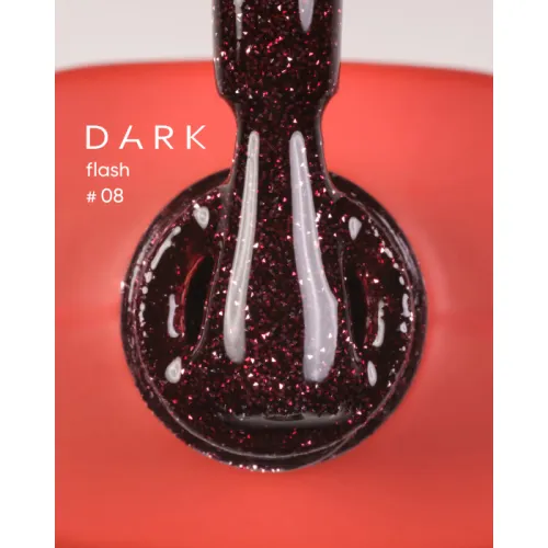 Dark Gel Polish Flash 08, 10 ml