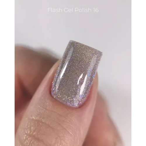 Dark Gel Polish Flash 16, 10 ml