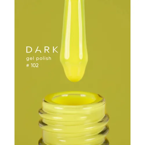 DARK gel polish (new collection) 102, 10 ml