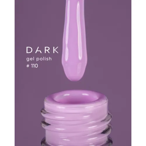 DARK gel polish (new collection) 110, 10 ml