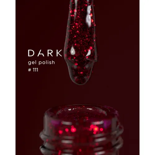 DARK gel polish (new collection) 111, 10 ml