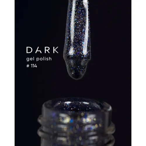 DARK gel polish (new collection) 114, 10 ml