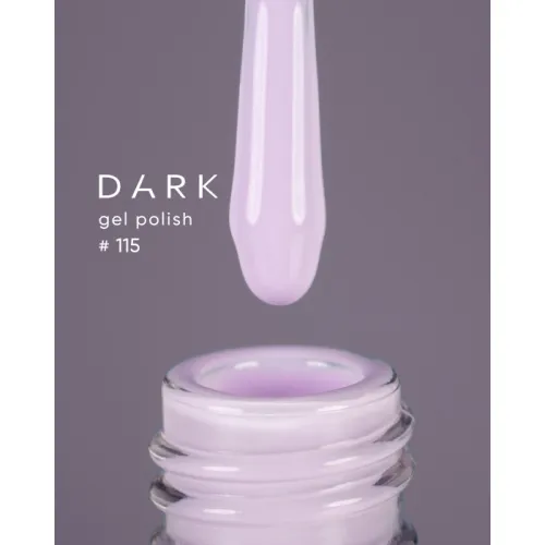 DARK gel polish (new collection) 115, 10 ml