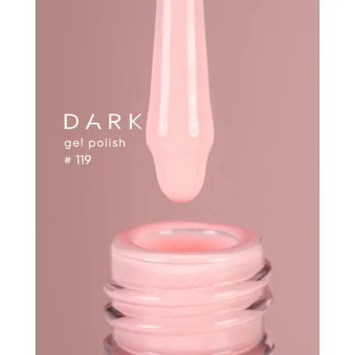 DARK gel polish (new collection) 119, 10 ml