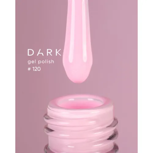 DARK gel polish (new collection) 120, 10 ml