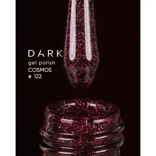 DARK gel polish (Cosmos) 122, 10 ml