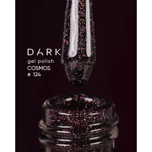 DARK gel polish (Cosmos) 124, 10 ml