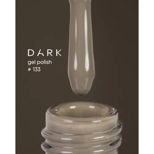 DARK gel polish (new collection) 133, 10 ml