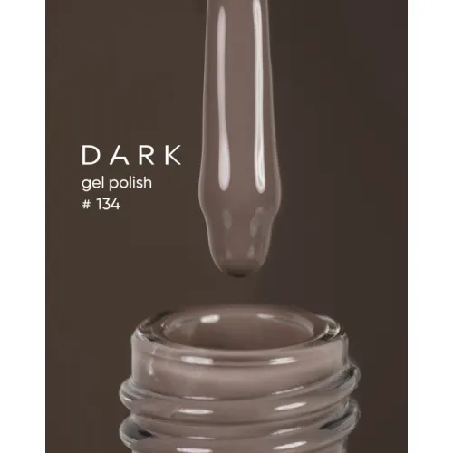 DARK gel polish (new collection) 134, 10 ml