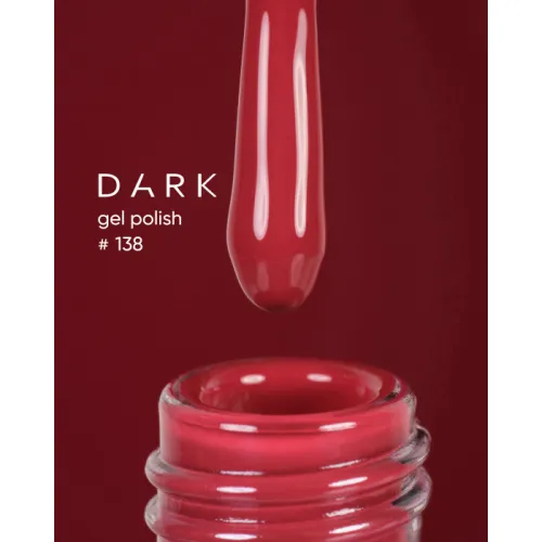 DARK gel polish (new collection) 138, 10 ml