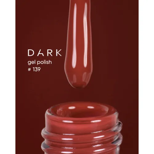 DARK gel polish (new collection) 139, 10 ml