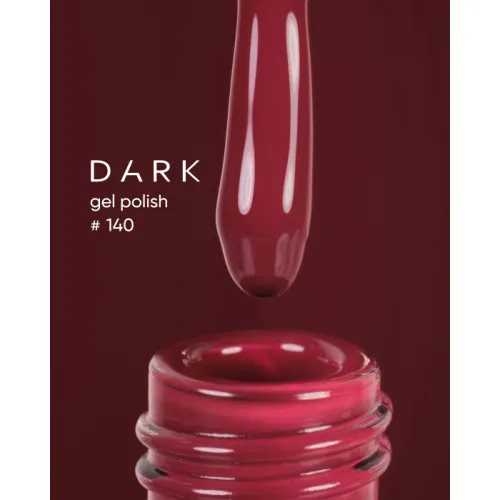 DARK gel polish (new collection) 140, 10 ml
